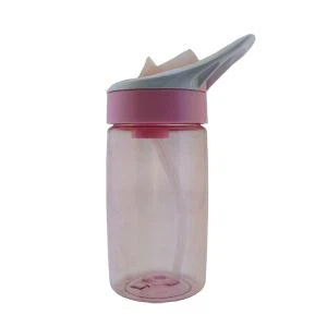 Bottiglia d'acqua a bocca larga Eddy Eastman Tritan da 450 ml per bambini con ugello in silicone per una facile pulizia, bottiglia per bevande sicura per alimenti per bambini