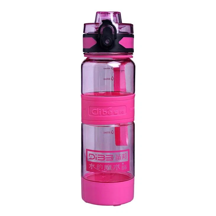 Plastic Bounce Cover Drinking Water Bottles